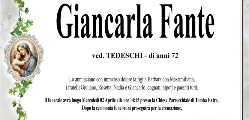 Giancarla fante
